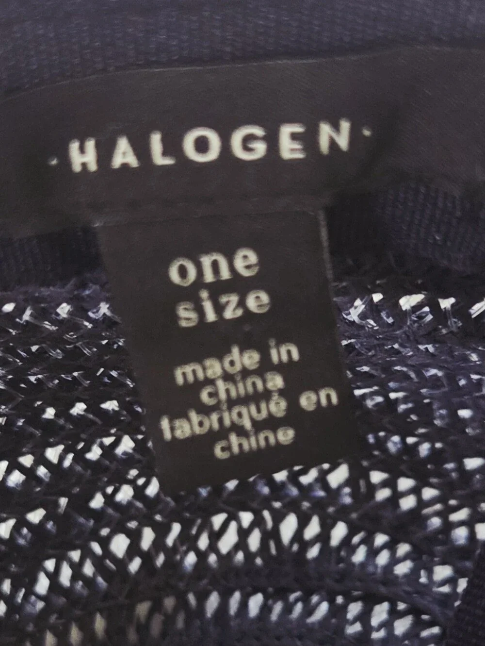 Halogen ✨️ Women's Navy Hat One Size